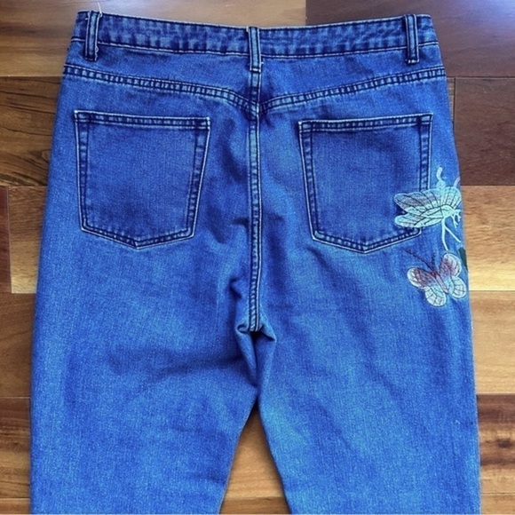 Pixie+Diamond Embroidered Jeans - Picture 8 of 14